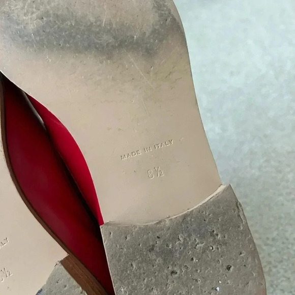 Everlane modern day  loafer in red leather - Picture 8 of 10